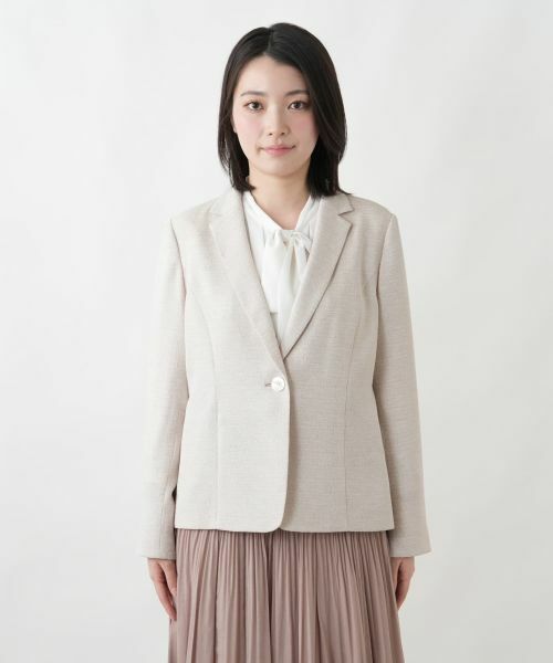 Leilian / レリアン テーラードジャケット | ツイードブレザー | 詳細7