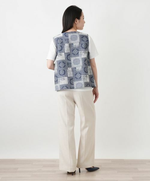 Leilian / レリアン シャツ・ブラウス | ペイズリー柄ブラウスアンサンブル【Leilian WHITE LABEL】 | 詳細3