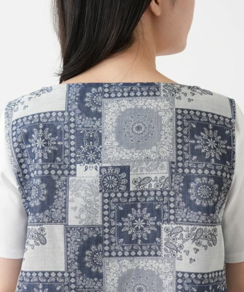 Leilian / レリアン シャツ・ブラウス | ペイズリー柄ブラウスアンサンブル【Leilian WHITE LABEL】 | 詳細9