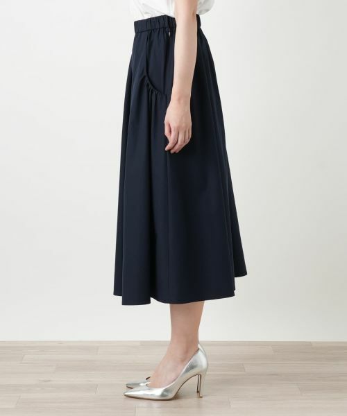 Leilian / レリアン ミニ・ひざ丈スカート | 洗えるはっ水加工スカート【2026_4月カタログ】 | 詳細10