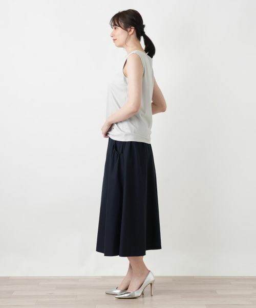 Leilian / レリアン ミニ・ひざ丈スカート | 洗えるはっ水加工スカート【2026_4月カタログ】 | 詳細19