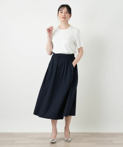 Leilian / レリアン ミニ・ひざ丈スカート | 洗えるはっ水加工スカート【2026_4月カタログ】 | 詳細5