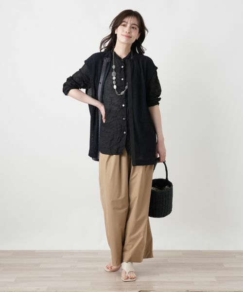 Leilian / レリアン その他パンツ | 洗えるはっ水加工パンツ【2026_4月カタログ】 | 詳細2