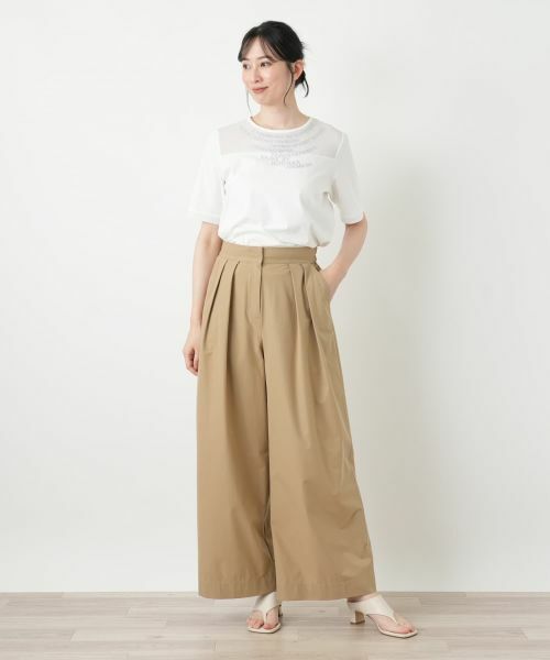 Leilian / レリアン その他パンツ | 洗えるはっ水加工パンツ【2026_4月カタログ】 | 詳細6