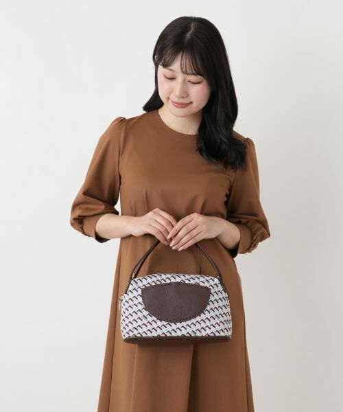 Leilian / レリアン ハンドバッグ | 幾何学柄2WAYハンドバッグ | 詳細15