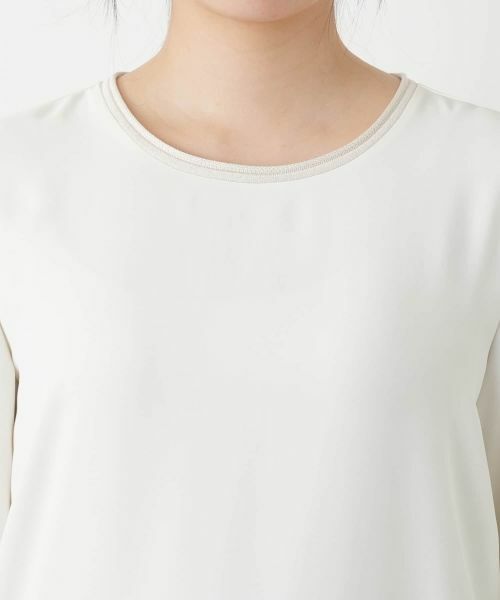 Leilian / レリアン シャツ・ブラウス | ボリュームスリーブブラウス【ROCHAS Premiere】 | 詳細10