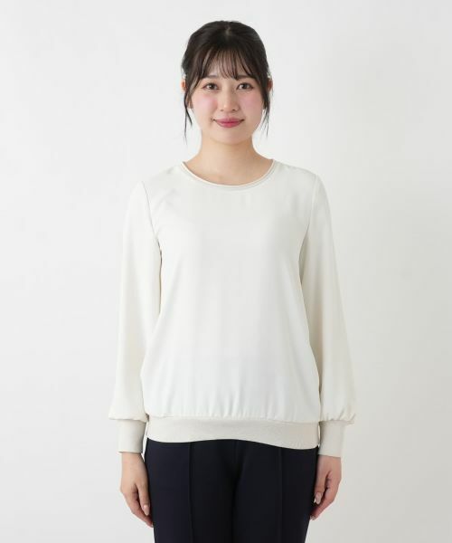 Leilian / レリアン シャツ・ブラウス | ボリュームスリーブブラウス【ROCHAS Premiere】 | 詳細7