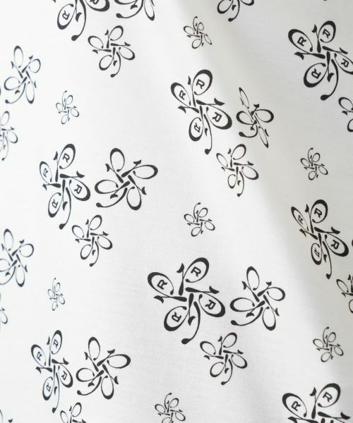 Leilian / レリアン Tシャツ | プリントクルーネックカットソー【ROCHAS Premiere】 | 詳細13
