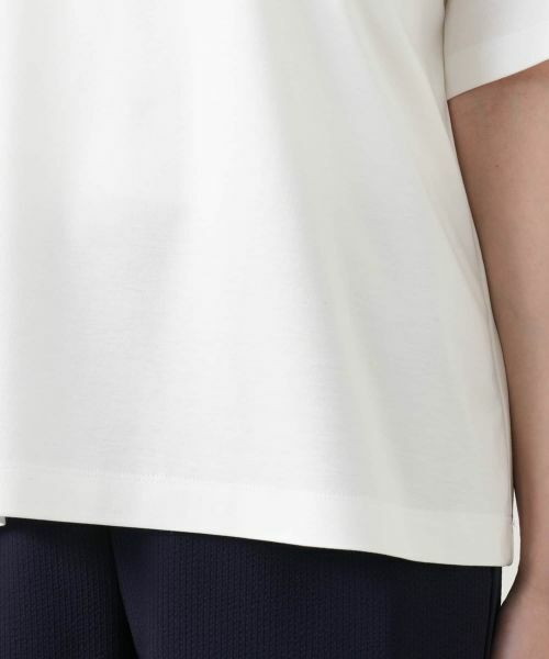 Leilian / レリアン Tシャツ | レースクルーネックカットソー【ROCHAS Premiere】 | 詳細10