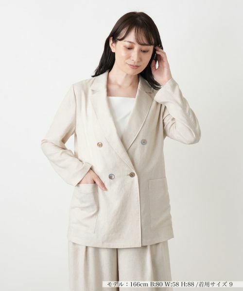 Leilian / レリアン テーラードジャケット | 洗えるブレザー【2026年_4月カタログ】 | 詳細19