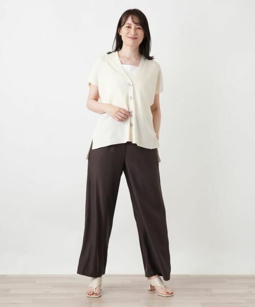 Leilian / レリアン その他パンツ | イージーワイドパンツ【2026_4月カタログ】 | 詳細17
