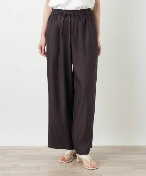 Leilian / レリアン その他パンツ | イージーワイドパンツ【2026_4月カタログ】 | 詳細2