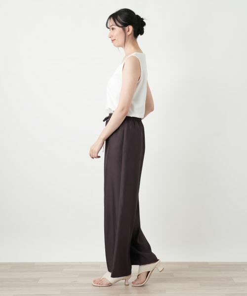 Leilian / レリアン その他パンツ | イージーワイドパンツ【2026_4月カタログ】 | 詳細7