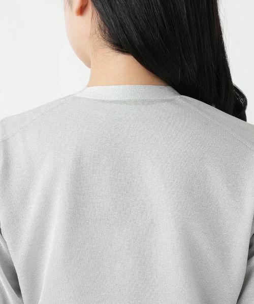 Leilian / レリアン カーディガン・ボレロ | ラメバルーンスリーブカーディガン | 詳細11