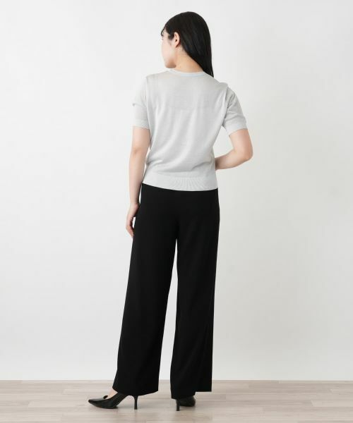 Leilian / レリアン ニット・セーター | ラメクルーネックニット | 詳細6