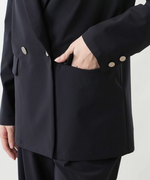 Leilian / レリアン テーラードジャケット | ダブルブレザー | 詳細12