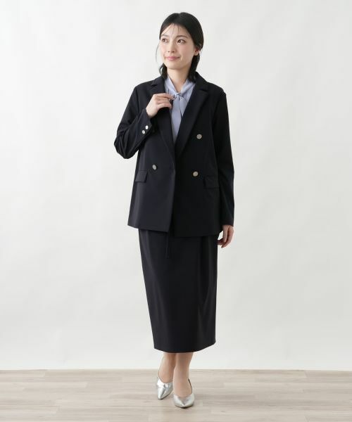 Leilian / レリアン テーラードジャケット | ダブルブレザー | 詳細4