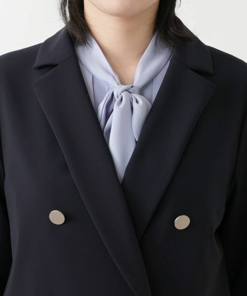 Leilian / レリアン テーラードジャケット | ダブルブレザー | 詳細8