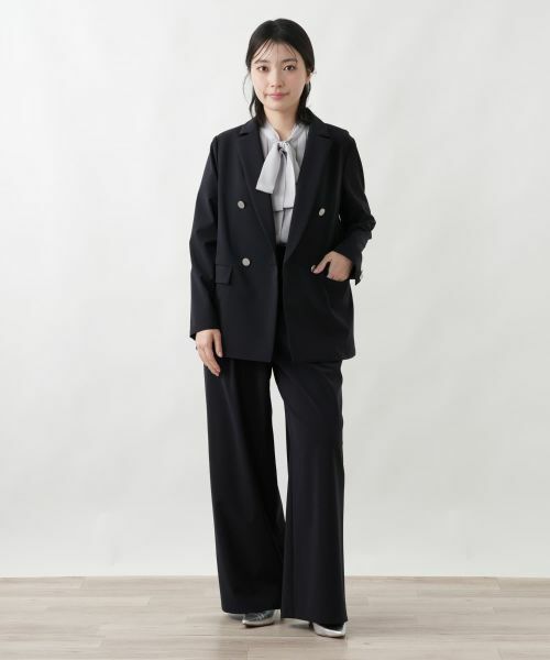 Leilian / レリアン その他パンツ | ストレッチワイドパンツ | 詳細5