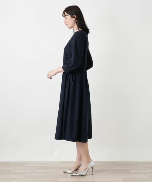 Leilian / レリアン ドレス | 洗えるはっ水加工ワンピース【2026_4月カタログ】 | 詳細21