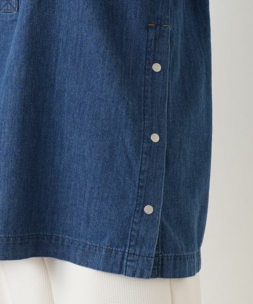 Leilian / レリアン シャツ・ブラウス | ワンポケットデニムシャツ【L JEANS】 | 詳細10