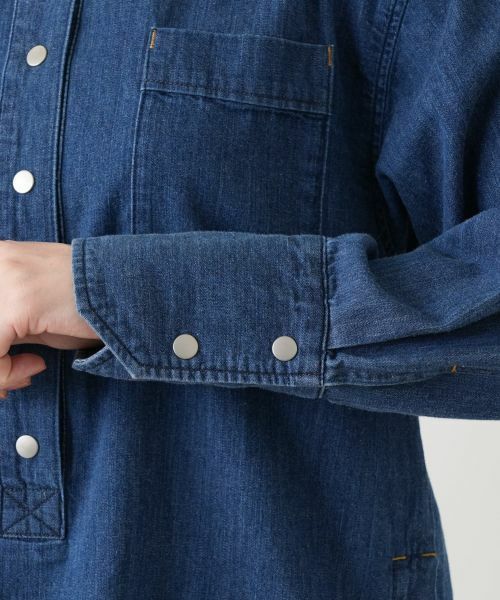 Leilian / レリアン シャツ・ブラウス | ワンポケットデニムシャツ【L JEANS】 | 詳細12