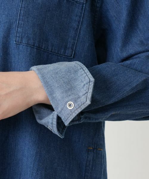 Leilian / レリアン シャツ・ブラウス | ワンポケットデニムシャツ【L JEANS】 | 詳細13