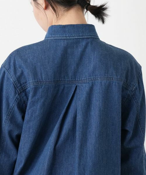 Leilian / レリアン シャツ・ブラウス | ワンポケットデニムシャツ【L JEANS】 | 詳細8