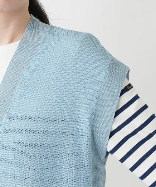 Leilian / レリアン テーラードジャケット | ラメニットベスト | 詳細12