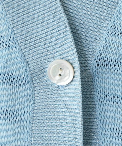 Leilian / レリアン テーラードジャケット | ラメニットベスト | 詳細14