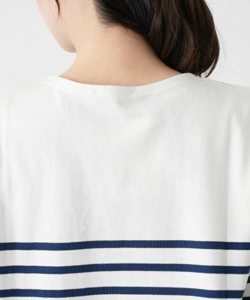 Leilian / レリアン カットソー | マリンボーダーカットソー【Le minor】 | 詳細12