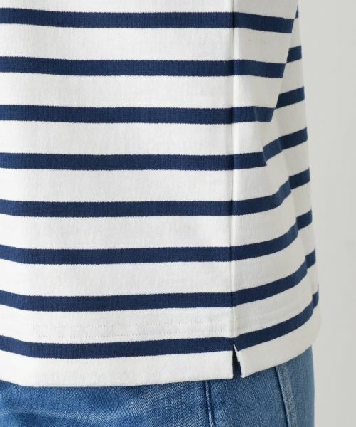 Leilian / レリアン カットソー | マリンボーダーカットソー【Le minor】 | 詳細14