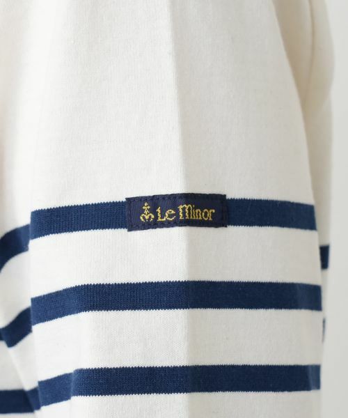 Leilian / レリアン カットソー | マリンボーダーカットソー【Le minor】 | 詳細15