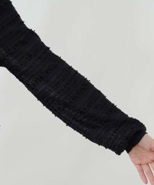 Leilian / レリアン カーディガン・ボレロ | ラメノーカラージャケット【セレモニー】 | 詳細12