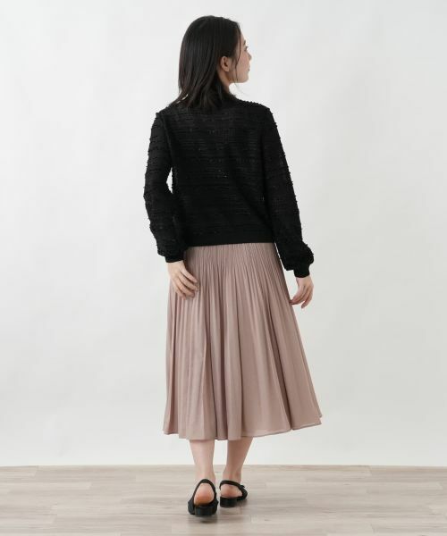 Leilian / レリアン カーディガン・ボレロ | ラメノーカラージャケット【セレモニー】 | 詳細3