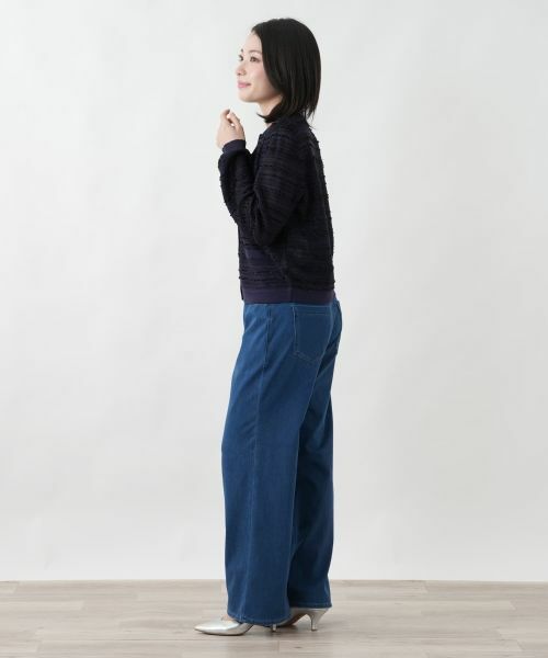 Leilian / レリアン カーディガン・ボレロ | ラメノーカラージャケット【セレモニー】 | 詳細5