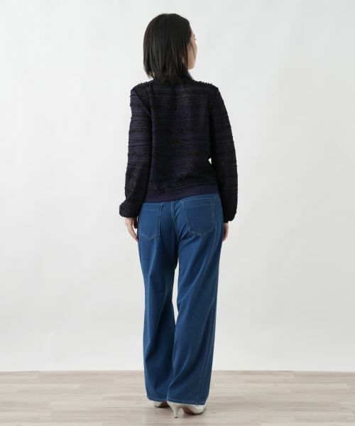 Leilian / レリアン カーディガン・ボレロ | ラメノーカラージャケット【セレモニー】 | 詳細6