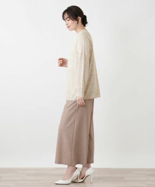 Leilian / レリアン カーディガン・ボレロ | Vネックラメカーディガン | 詳細2