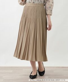 Leilian / レリアン ロング・マキシ丈スカート | 消しプリーツリバーシブルスカート【セレモニー】