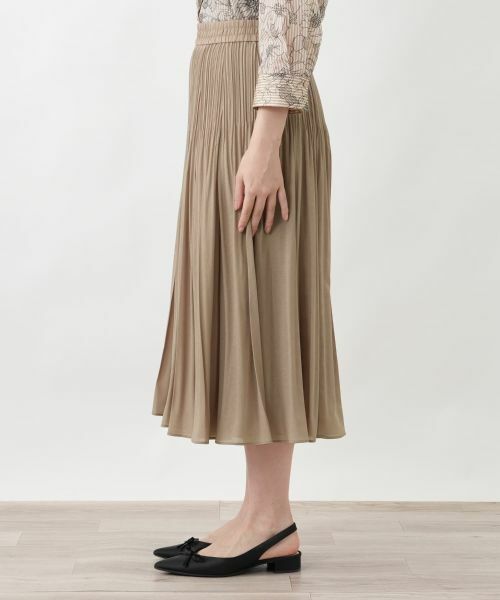 Leilian / レリアン ロング・マキシ丈スカート | 消しプリーツリバーシブルスカート【セレモニー】 | 詳細11
