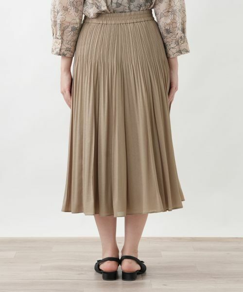 Leilian / レリアン ロング・マキシ丈スカート | 消しプリーツリバーシブルスカート【セレモニー】 | 詳細12