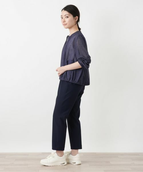 Leilian / レリアン その他アウター | ギャザージップジャケット | 詳細2