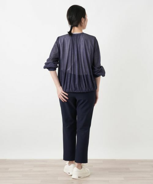 Leilian / レリアン その他アウター | ギャザージップジャケット | 詳細3