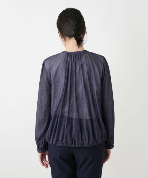 Leilian / レリアン その他アウター | ギャザージップジャケット | 詳細6