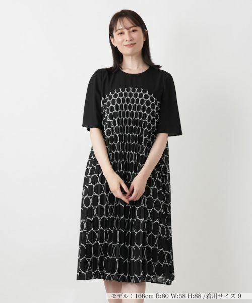 Leilian / レリアン ドレス | 洗えるプリーツワンピース【2026_4月カタログ】 | 詳細23