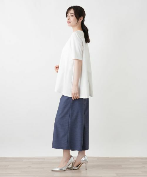 Leilian / レリアン カットソー | クルーネックフレアカットソー | 詳細5