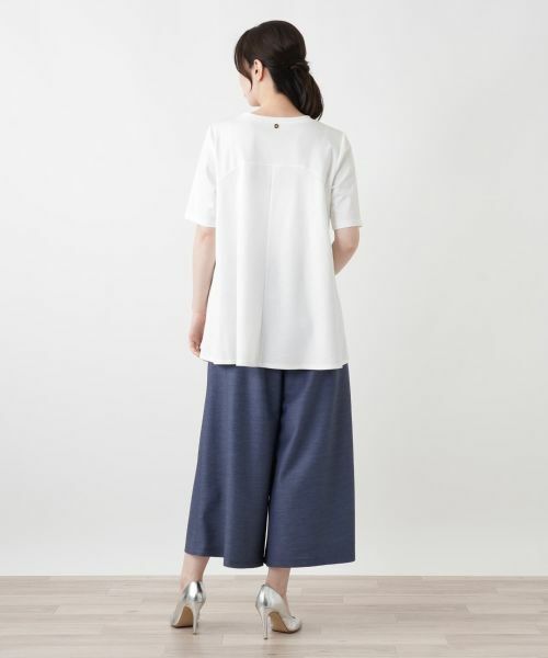 Leilian / レリアン カットソー | クルーネックフレアカットソー | 詳細6