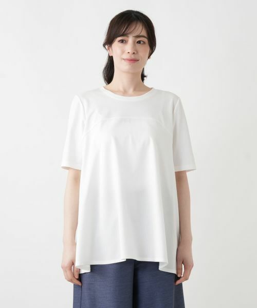 Leilian / レリアン カットソー | クルーネックフレアカットソー | 詳細7