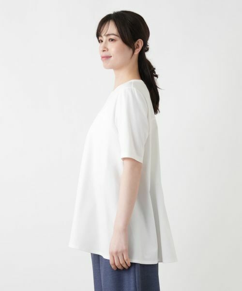 Leilian / レリアン カットソー | クルーネックフレアカットソー | 詳細8