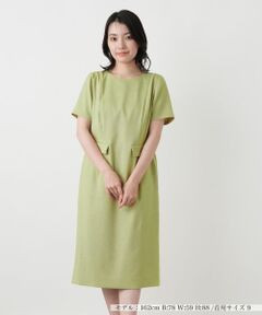 Leilian / レリアン ドレス | ミディ丈サックワンピース